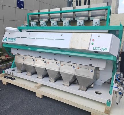 384 каналы Машина для сортировки цвета кукурузы Машина для отделки цвета пшеницы