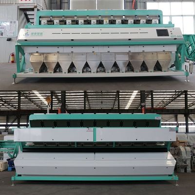 Машина сортировщицы цвета желобов ККД 10 оптически для фасолей хлопьев чокнутых