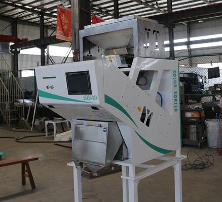 Фотоэлектрическая машина сортировщицы цвета зерна хлопьев для сортировать материалы другого цвета