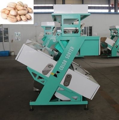 ISO9001 Светодиодная оптическая машина для сортировки цвета фисташковых орехов