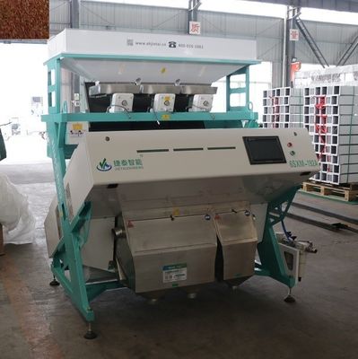 IOT RGB Sea Color Sorter Machine Сортировочная машина по цвету кешью 3 желоба