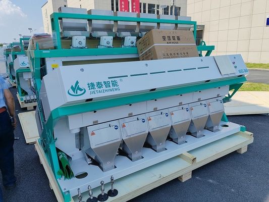 6/384 машин зерна каналов 4-8T/H сортируя больше 99,99% точности 220V 50Hz