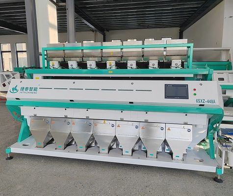 Машина для сортировки цвета с высоким разрешением CCD-сенсор для кукурузных грубых зерновых